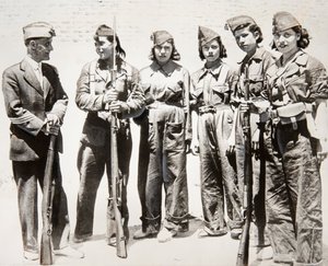 Mujeres soldados de Unbekannt Unbekannt